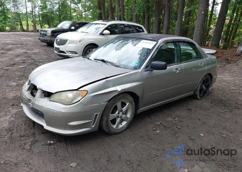 2006 Subaru Impreza 2.5I z USA, uszkodzony, nr VIN JF1GD67646G503844
